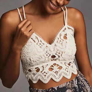 Viviette bra top by Anthropologie (GREEN - NEW)